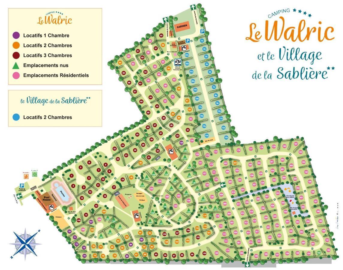 Camping Le Walric Saint-Valéry-sur-Somme Kültér fotó